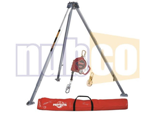 CONFINED SPACE RETRIEVAL KIT WITH TRIPOD,15M SRL,SPREADER,HA