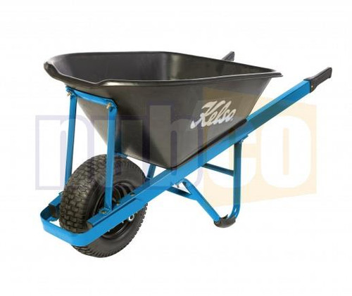 100LTR POLY TRAY WHEEL BARROW WIDE WHEEL