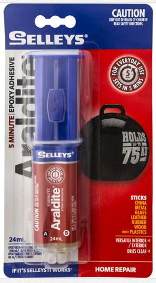 5 MINUTE EVERYDAY ARALDITE EPOXY ADHESIVE 24ML