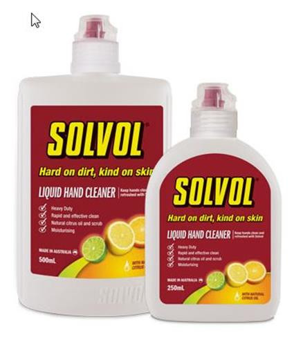 500ML SOLVOL LIQUID HAND CLEANER