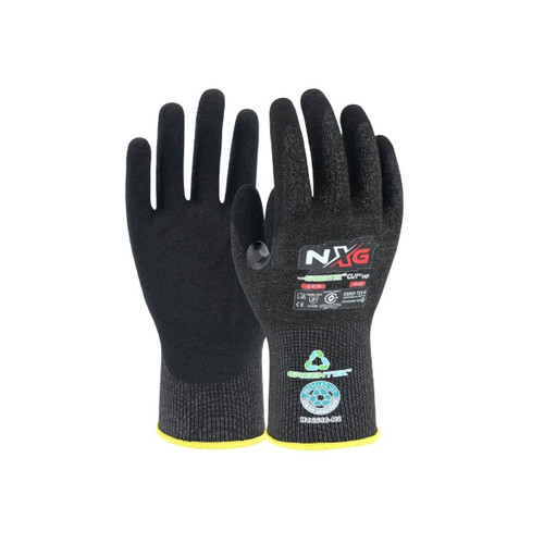 SZ 9 CUT D GREENTEK HEAVY DUTY GLOVES