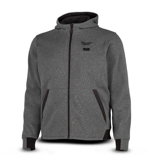 12V SML GREY HEATED HOODIE