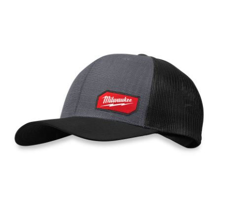 GREY GRIDIRON TRUCKER HAT