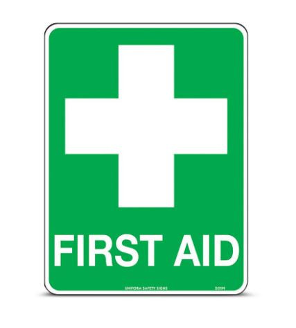 300X225MM POLY FIRST AID