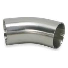 50MM X 45DEG S/S 316 POLISHED TUBE BEND 1.6MM THK