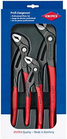 3PCE COBRA WATER PUMP PLIER SET