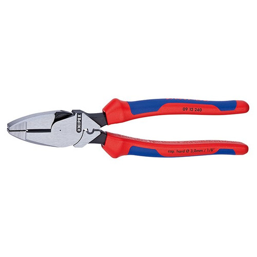 240MM LINESMAN PLIER WITH GRIP ZONE HANDLES