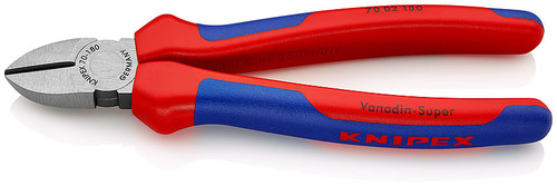 180MM DIAGONAL CUTTING NIPPERS MULTI GRIP HANDLES