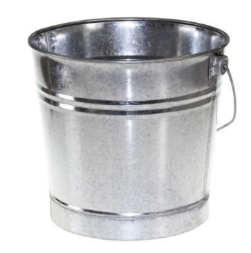 9LTR GALV BUCKET