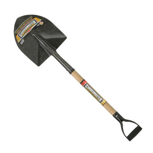 ROUND MOUTH SHOVEL - SHORT TIMBER DEE HANDLE