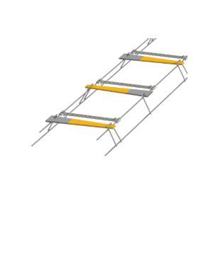 PD3 DOWEL CRADLE 6MM @ 450 CENTRES T/S 120-135MM SLAB BLACK
