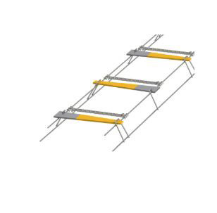 PD3 DOWEL CRADLE 6MM @ 450 CENTRES T/S 140-160MM SLAB BLACK