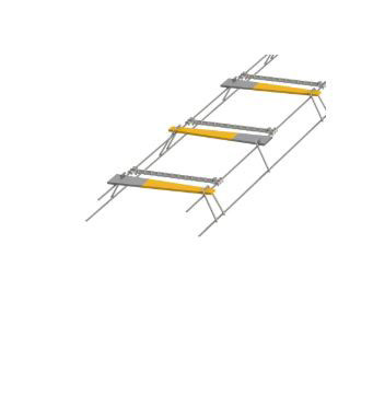 PD3 DOWEL CRADLE 6MM @ 450 CENTRES T/S 120-135MM SLAB GALV