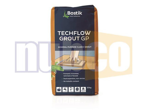  20KG GREY HIGH STRENGTH TECHFLOW CEMENTITOUS GROUT