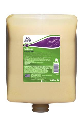 3.25LTR SOLOPOL GRITTY FOAM HAND CLEANER CARTRIDGE