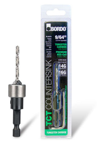 1/8\" COBALT DRILL WITH TCT COUNTERSINK