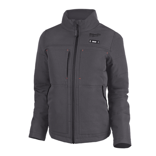 12V LARGE GREY AXIS WOMENS HEATED JACKET