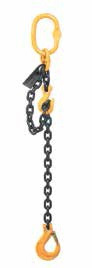 2MTRX8MM 1 LEG CHAIN SLING C/W CLEVIS SLING HOOK