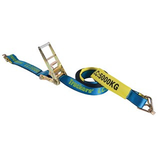 75MM X 12MTR RATCHET TIE DOWN W/HOOK & KEEPER