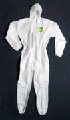 WHITE MICROPOROUS 5/6 COVERALLS SIZE XL