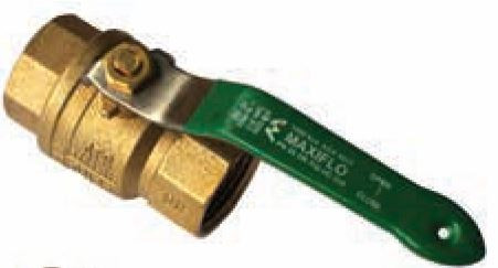65MM (2.1/2) BRASS BALL VALVE NON AGA