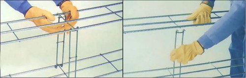 400MM BOGAR SPACER SUIT 12MM TRENCH MESH 50PK