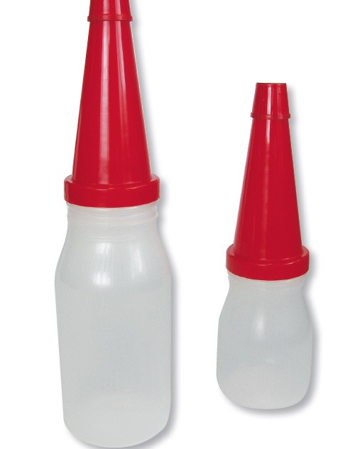 1L REUSABLE OIL BOTTLE W/ SPOUT CAP
