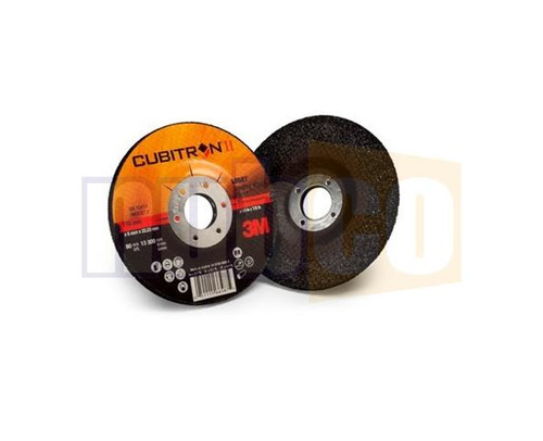 (O)115X7X22.23MM CUBITRON II DEPRESSED CENTRE GRINDING WHEEL