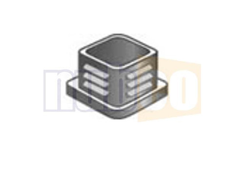 25MM SQUARE PLASTIC TUBE CLOSURE (THIN WALL RHS)