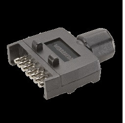 7 PIN MAGNETIC FLAT TRAILER PLUG - MALE