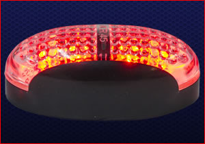 30X60MM RED SIDE MARKER LAMP MULTI VOLT