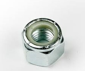 3/4 BSW Z/P NYLOC NUT