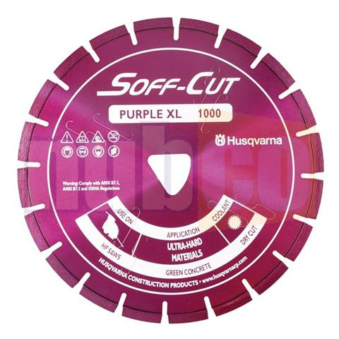 6\" PURPLE DRY SOFFCUT BLADE T/S X150 CONCRETE SAW