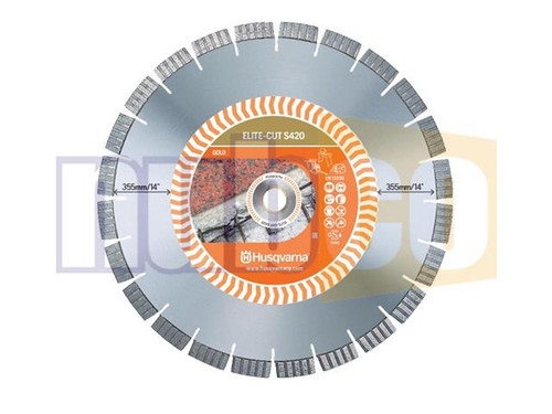 355MM ELITE-CUT S450 T15 DIAMOND BLADE