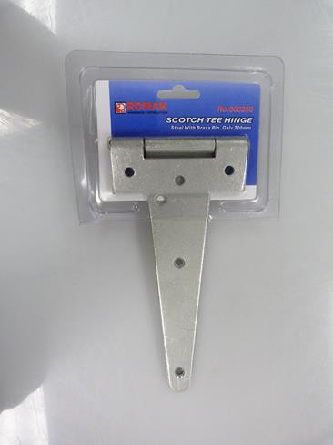 SCOTCH TEE HINGE 200MM GALV 2PK