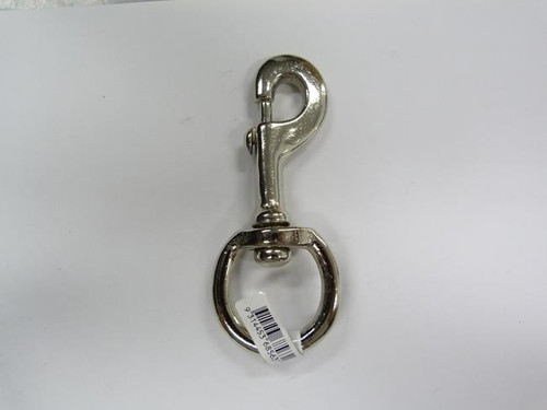 ROUND SWIVEL SNAP HOOK N/P 32MM (DOG CLIP)