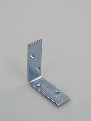 WIDE ANGLE BRACKET 100X100MM ZP