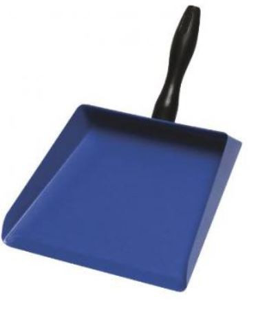 300MM BLUE INDUSTRIAL METAL DUSTPAN