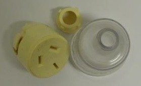 10AMP UNASSEMBLED FEMALE PLUG