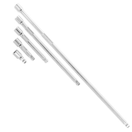 5PCE 3/8\"SQ DR WOBBLE EXTENSION BAR SET POLISHED