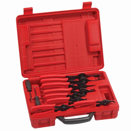 10PCE QUICK CONVERSION CIRCLIP PLIER SET