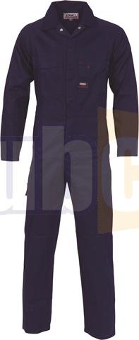 107R NAVY COTTON DRILL COVERALLS