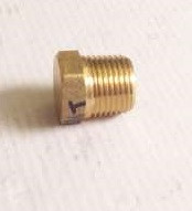 10 X 8MM MI TO FI BRASS HEX BUSH TAPERED