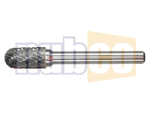10MM X 20MM CYLINDER CARBIDE BURR WITH BALL NOSE