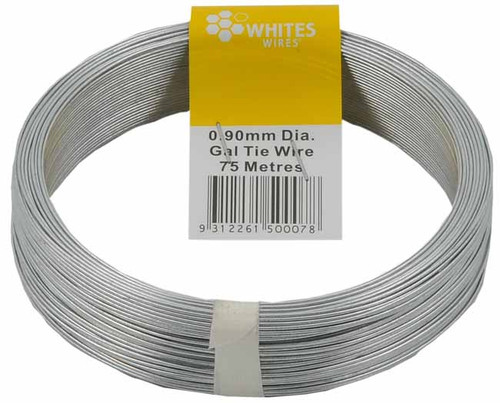 0.9MM X 75M GAL TIE WIRE YELLOW