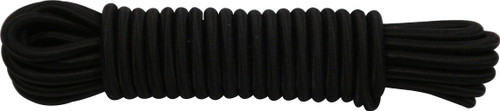 6MM X 6MTR BLACK ELASTIC CORD