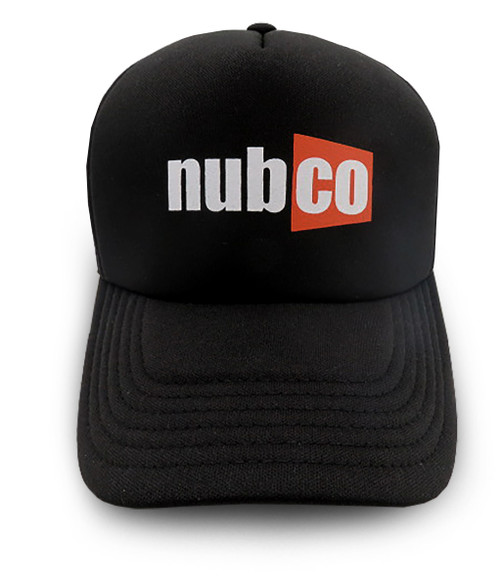 BLACK NUBCO TRUCKERS CAP