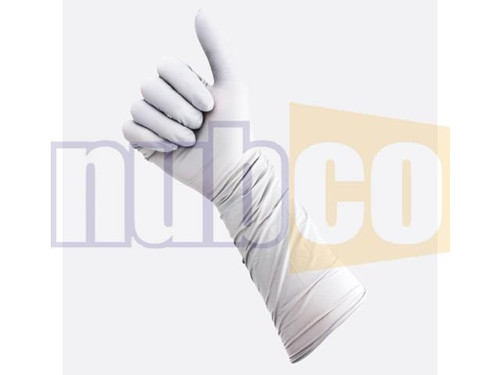 L 40PK 400MM GREY LATEX FREE CHEMICAL GLOVE