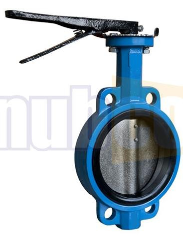 125MM CAST IRON BUTTERFLY VALVE WITH S/S DISC