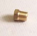 8 X 6MM MI TO FI BRASS HEX BUSH TAPERED